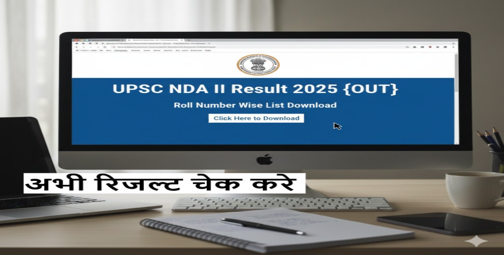 UPSC NDA II Result 2025 {OUT}