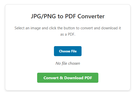 Free JPG to PDF converter without watermark