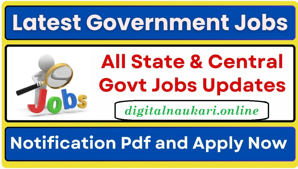 Latest job SSC, UPSC, Railway, Banking Jobs