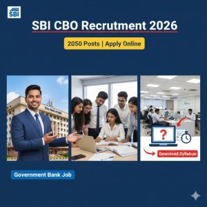SBI Circle Based Officer (CBO) Recruitment 2026